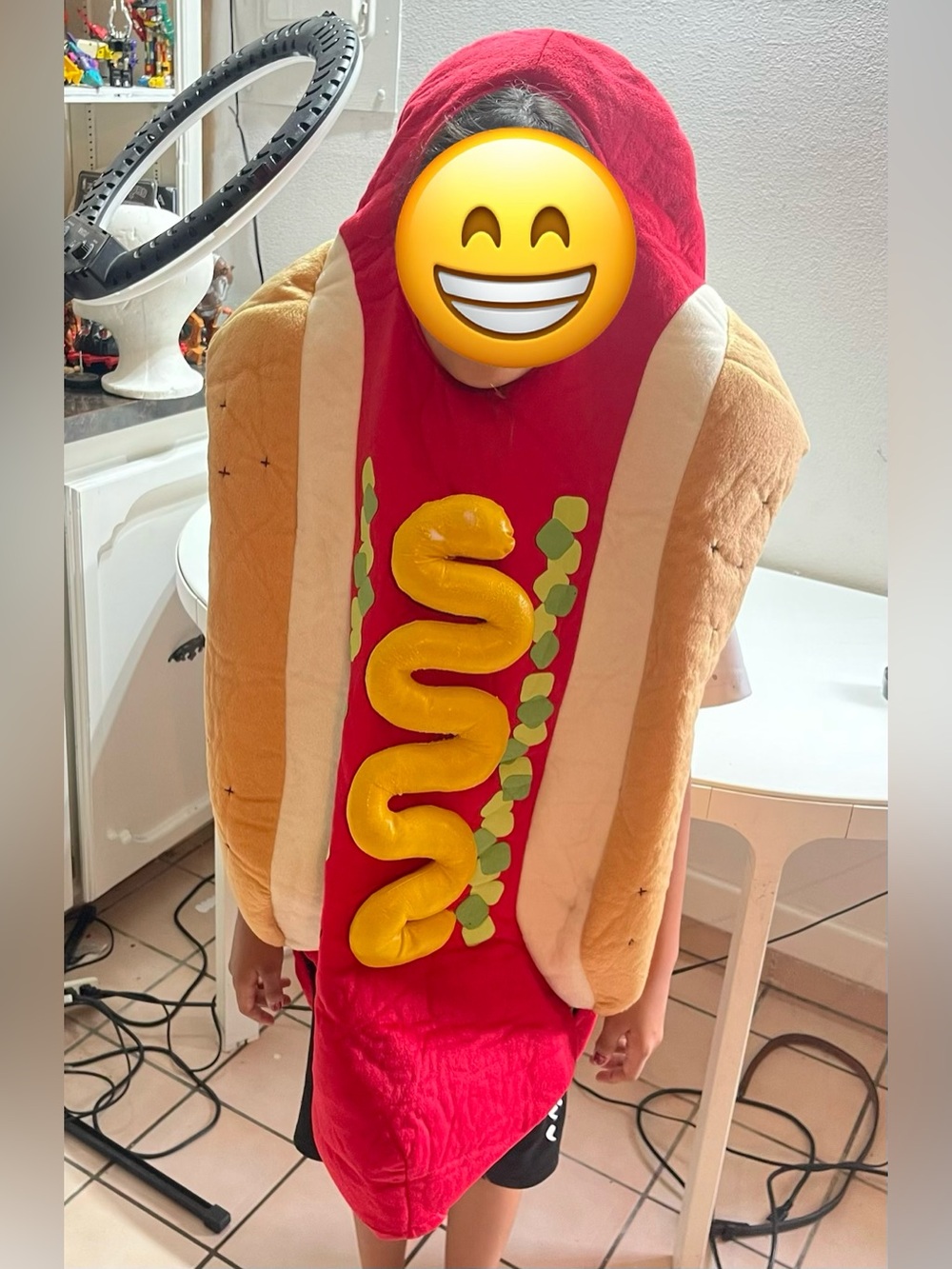 Halloween Costume Hotdog Kids One Size Novelty Funny